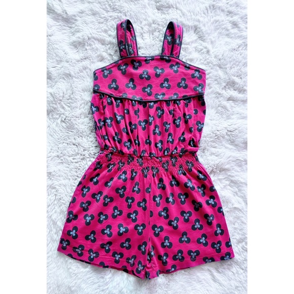 Tea Jumper | Romper | Girls 8 | Good Used Condition | Modern Floral Pattern - Picture 1 of 8